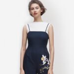 Black and white girl dress