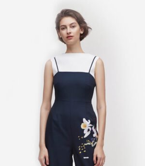 Black and white girl dress