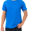 Vibrant Blue Cotton T-Shirt for Men - Instant Style Upgrade