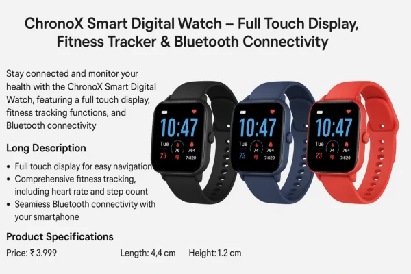 digital watch three