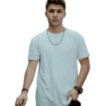 Crisp White Cotton T-Shirt for Men - Cool & Effortlessly Fresh