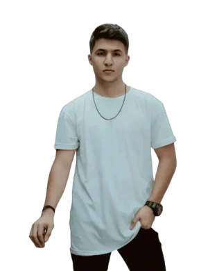 Crisp White Cotton T-Shirt for Men - Cool & Effortlessly Fresh