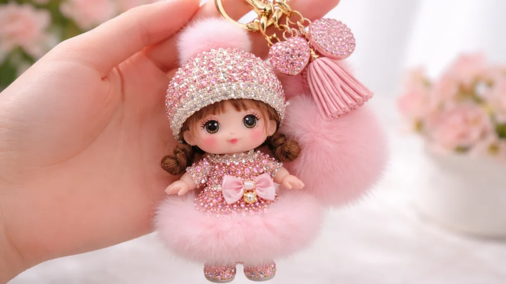 cute Doll keychains 01